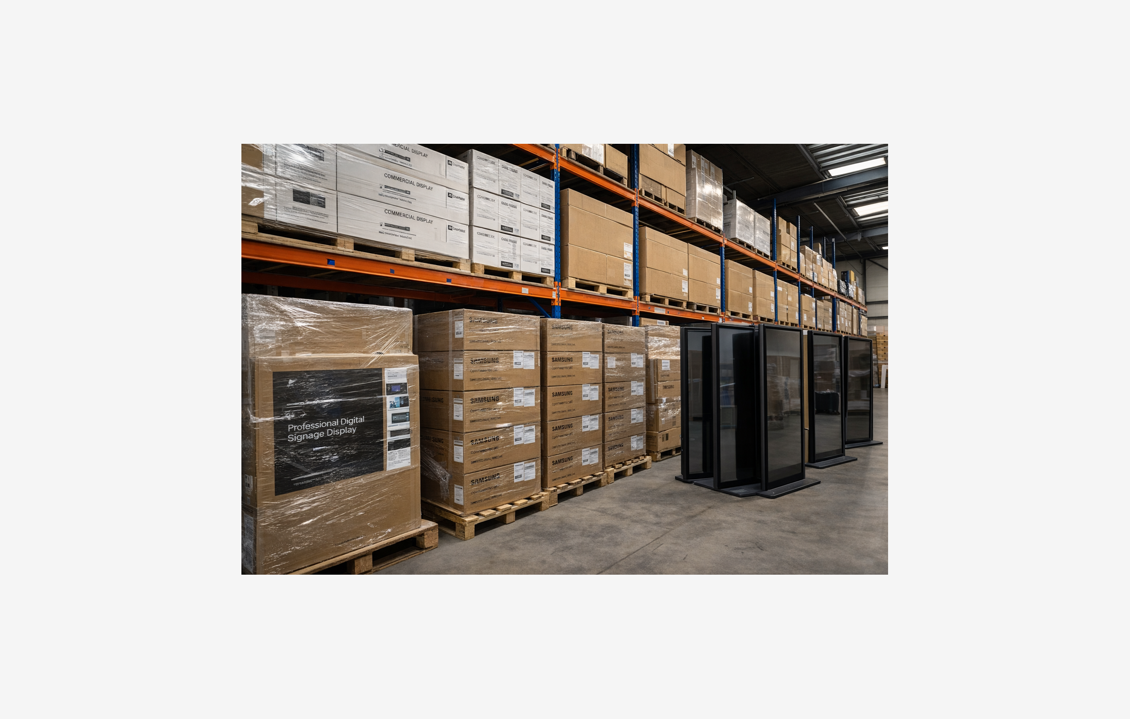 EU warehouse stock — Signage-displays